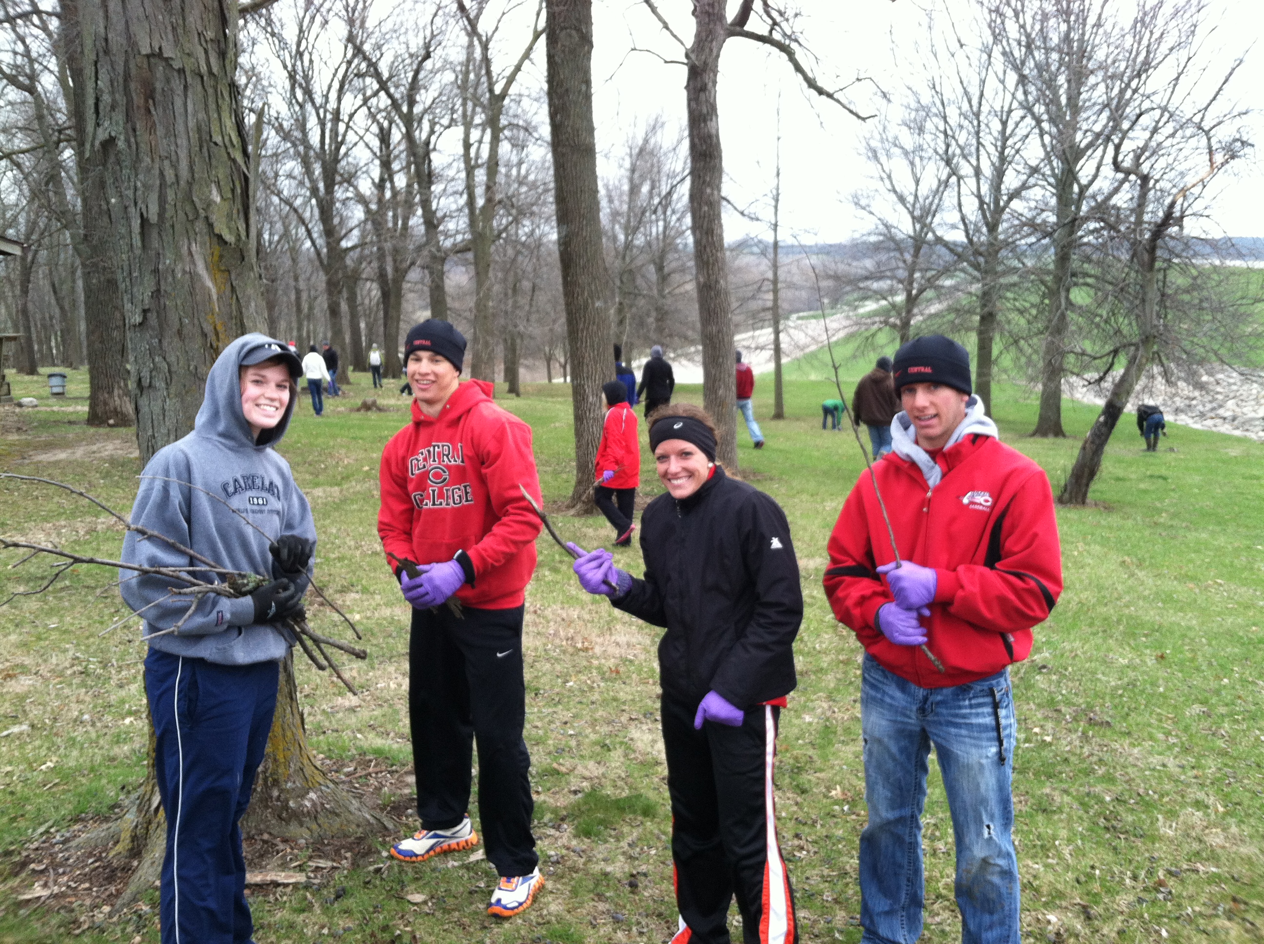 Central College Community Service Day April 15