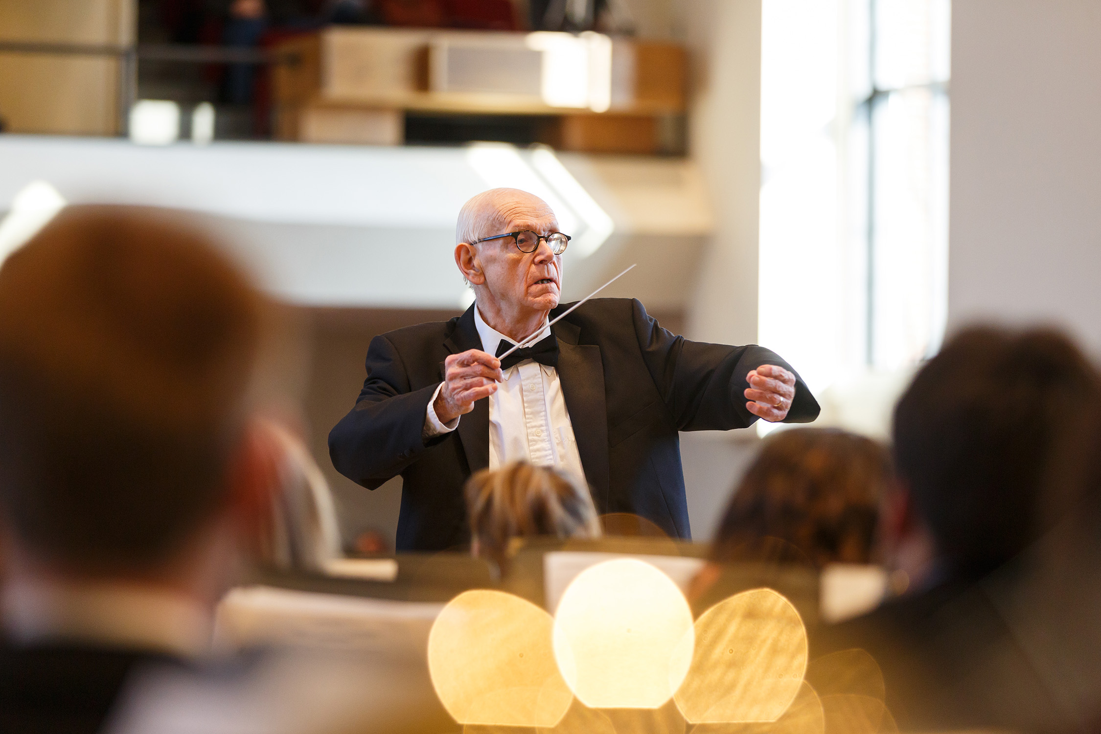 Students reflect on lessons from world-renowned conductor
