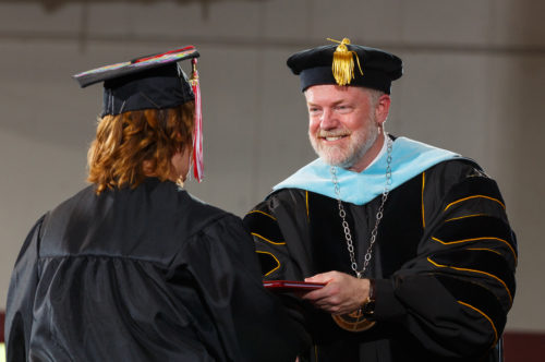 Central College will celebrate commencement May 14, 2016.