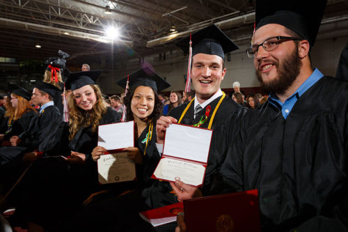 Central College celebrated commencement May 14.