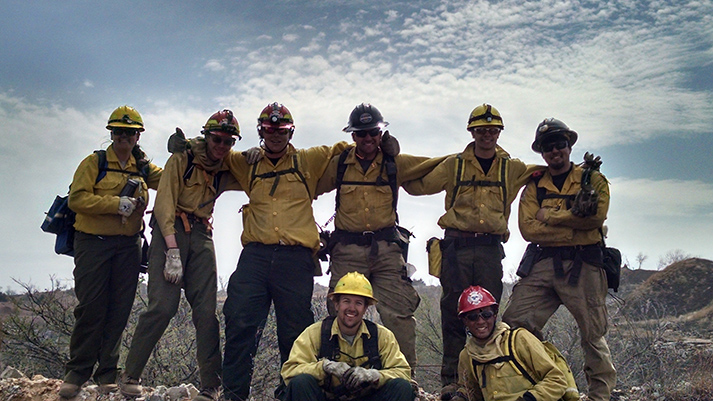 Schmidt and Louis serve with fire teams from Missouri and Iowa through the Missouri-Iowa Interagency Coordination Center.