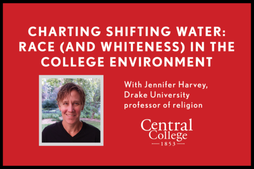 Central College hosts Jennifer Harvey for a racial equality workshop Sept. 20 as part of the college’s Learning for Justice Series.