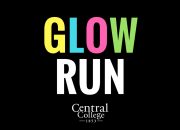 Central College hosts its spring fun run April 28. This year, the 1.853-mile event (honoring Central’s founding year) is a glow run at 8 p.m.