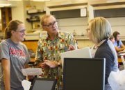 Associate professor of biochemistry Glenn Barnett retires after 24 years at Central College.