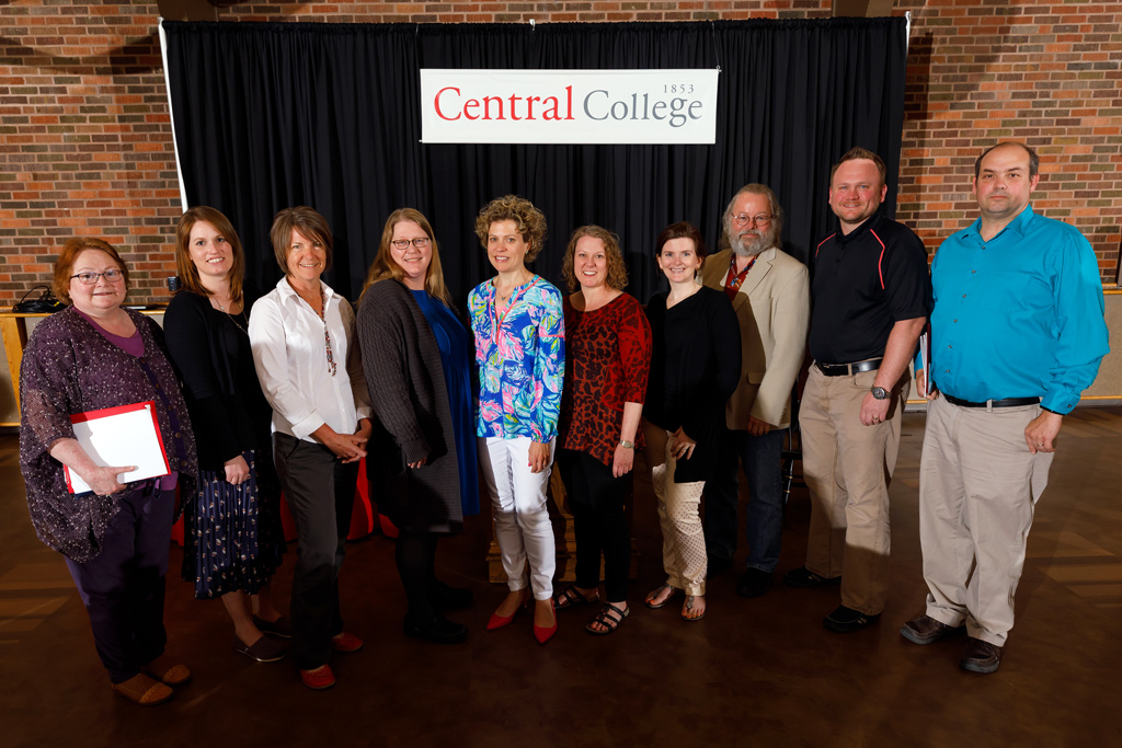 Central Faculty Receive Recognition, Tenure