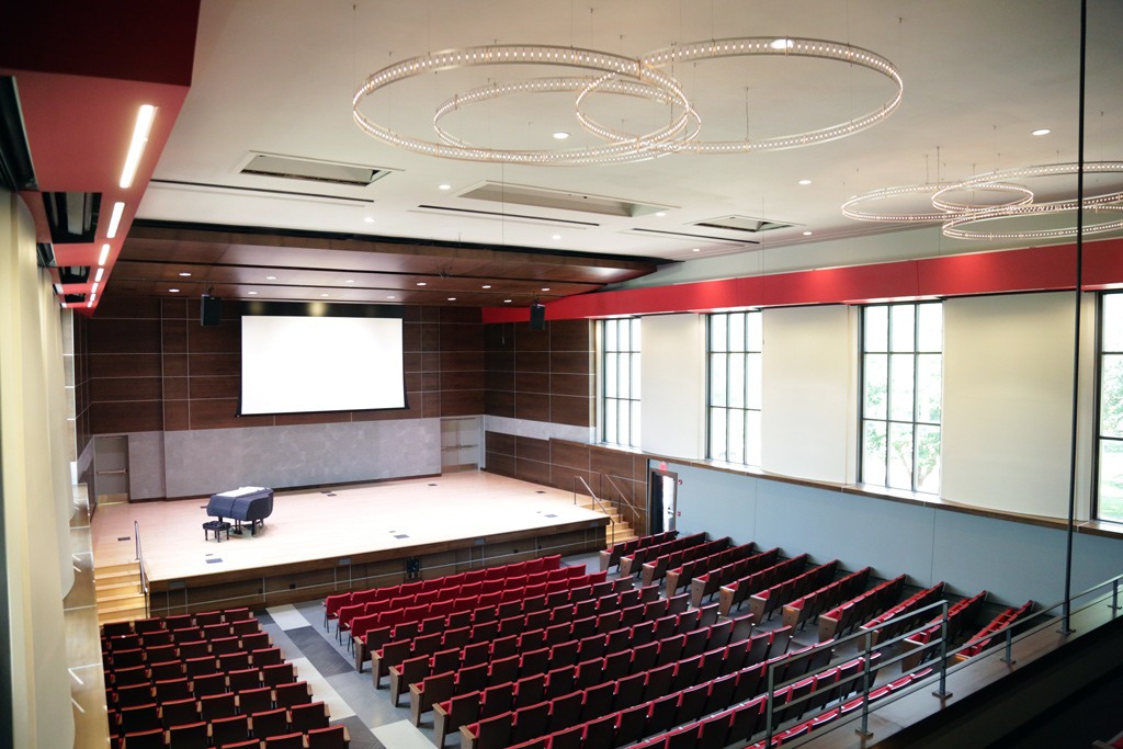 Central College invites the public to share in celebrating the completion of extensive renovations to historic Douwstra Auditorium.