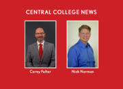 Central welcomes Corey Falter and Nicholas J. Norman to the college's advancement team.