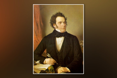 Portrait of Franz Schubert