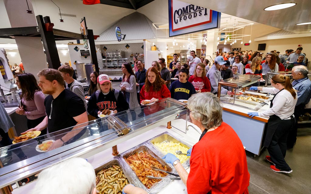 Central Market during Breakfast of Champions