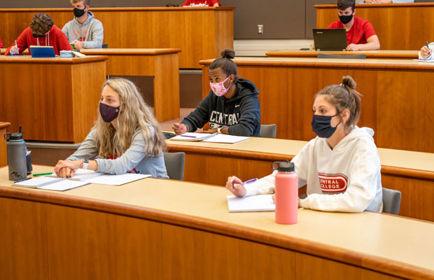 Central Students Named to Dean’s List for Fall 2020