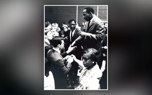 Martin Luther King Jr. spoke on campus at Central College in March 1967.