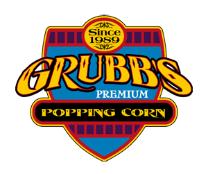 Grubb's Premium Popping Corn logo
