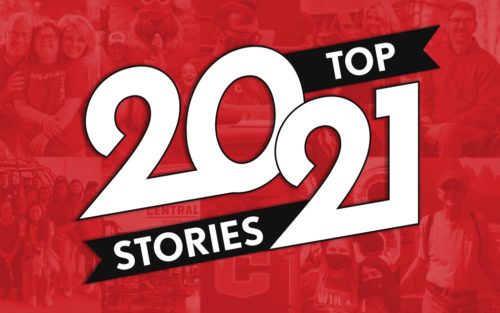 Central College Top Stories 2021 graphic