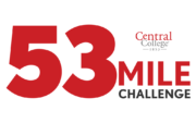 Central College 53-Mile Challenge logo