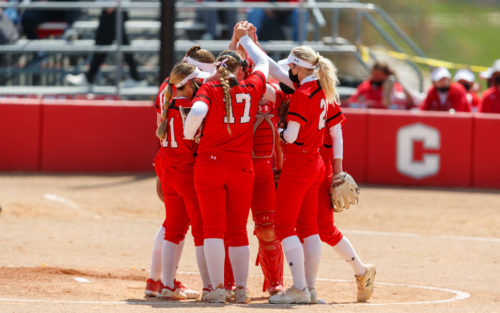 Central College softball team