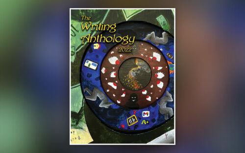 Cover of the 2022 Writing Anthology
