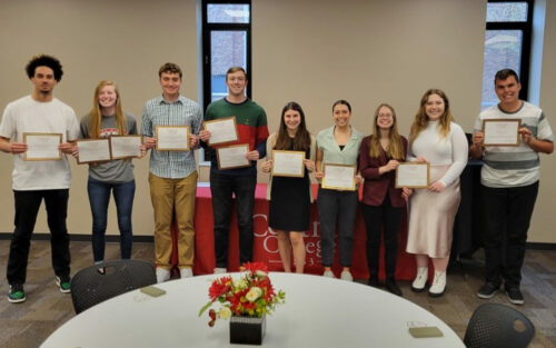 2022 Student Development Award winners