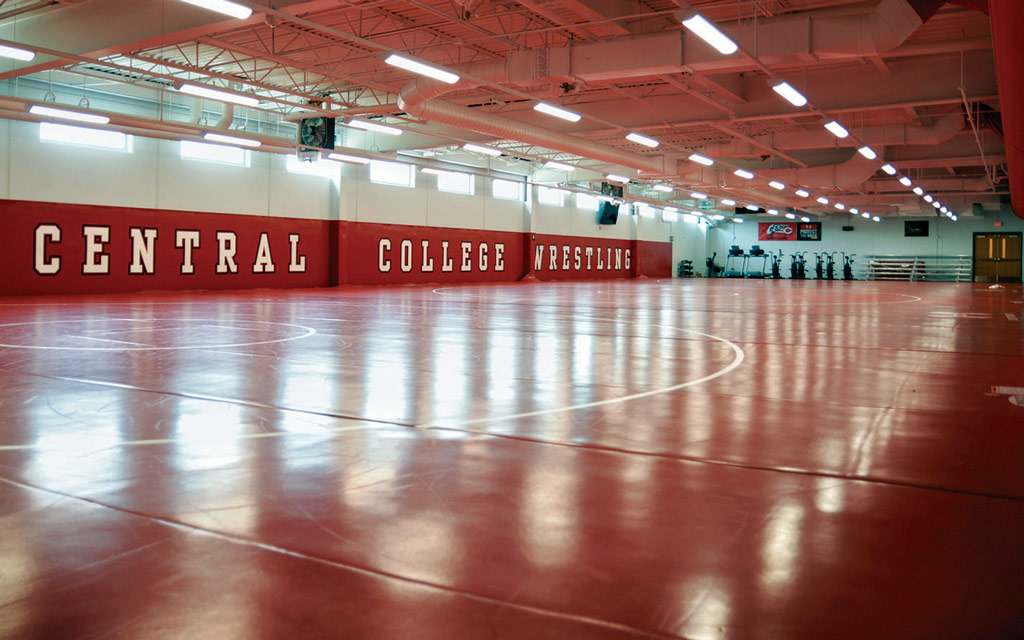 Central College wrestling center