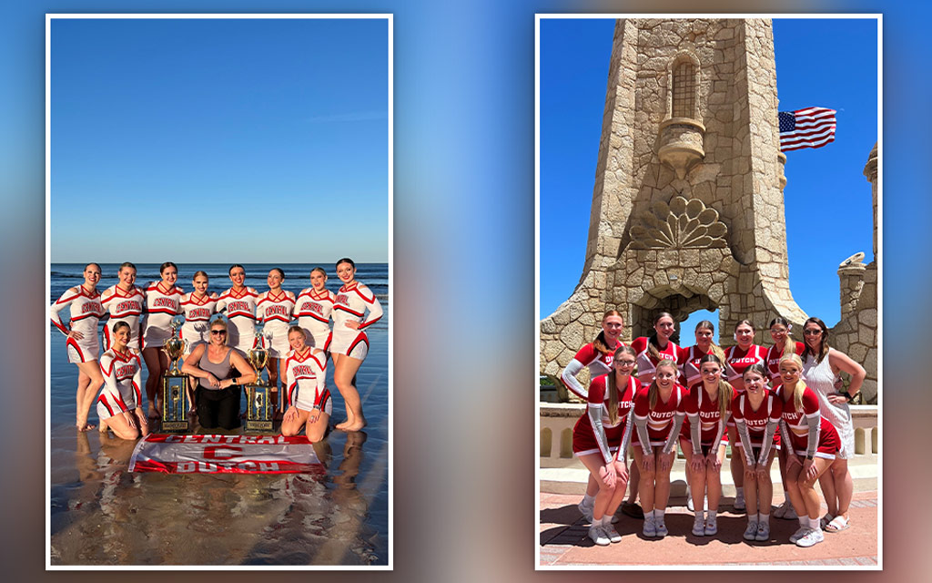 Central College Cheer and Dance Teams Place at National Championship