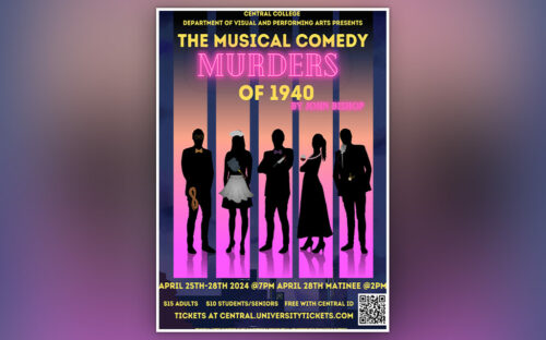 Poster for The Musical Comedy Murders of 1940 play