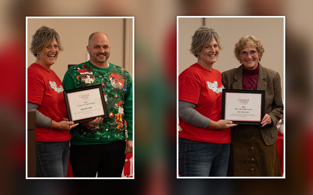 Central College Staff Service Awards Announced