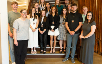 Central Art Student Designs Medallion for Inaugural Marburger Leadership Institute Fellows