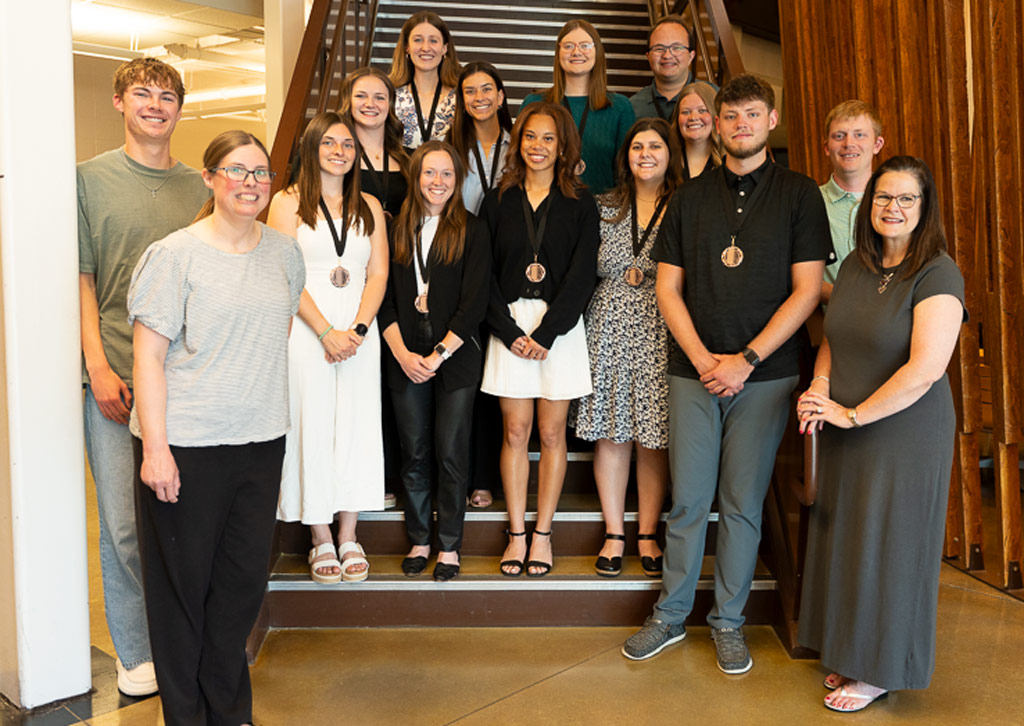 Central Art Student Designs Medallion for Inaugural Marburger Leadership Institute Fellows