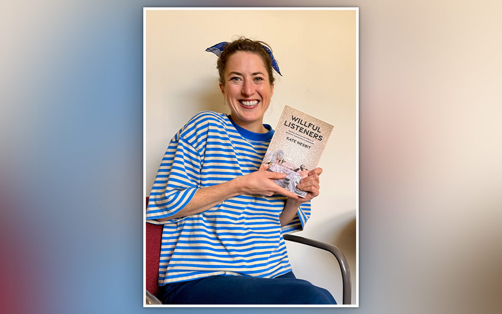 Central College’s Kate Nesbit Hosts Writers Reading for New Book: Willful Listeners